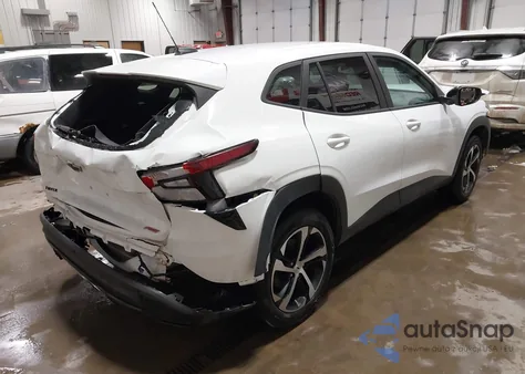 2025 Chevrolet Trax Fwd 1Rs z USA, uszkodzony, nr VIN KL77LGEP4SC007536